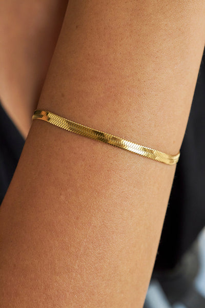 Hera Bracelet Gold, Stainless steel - Feraye