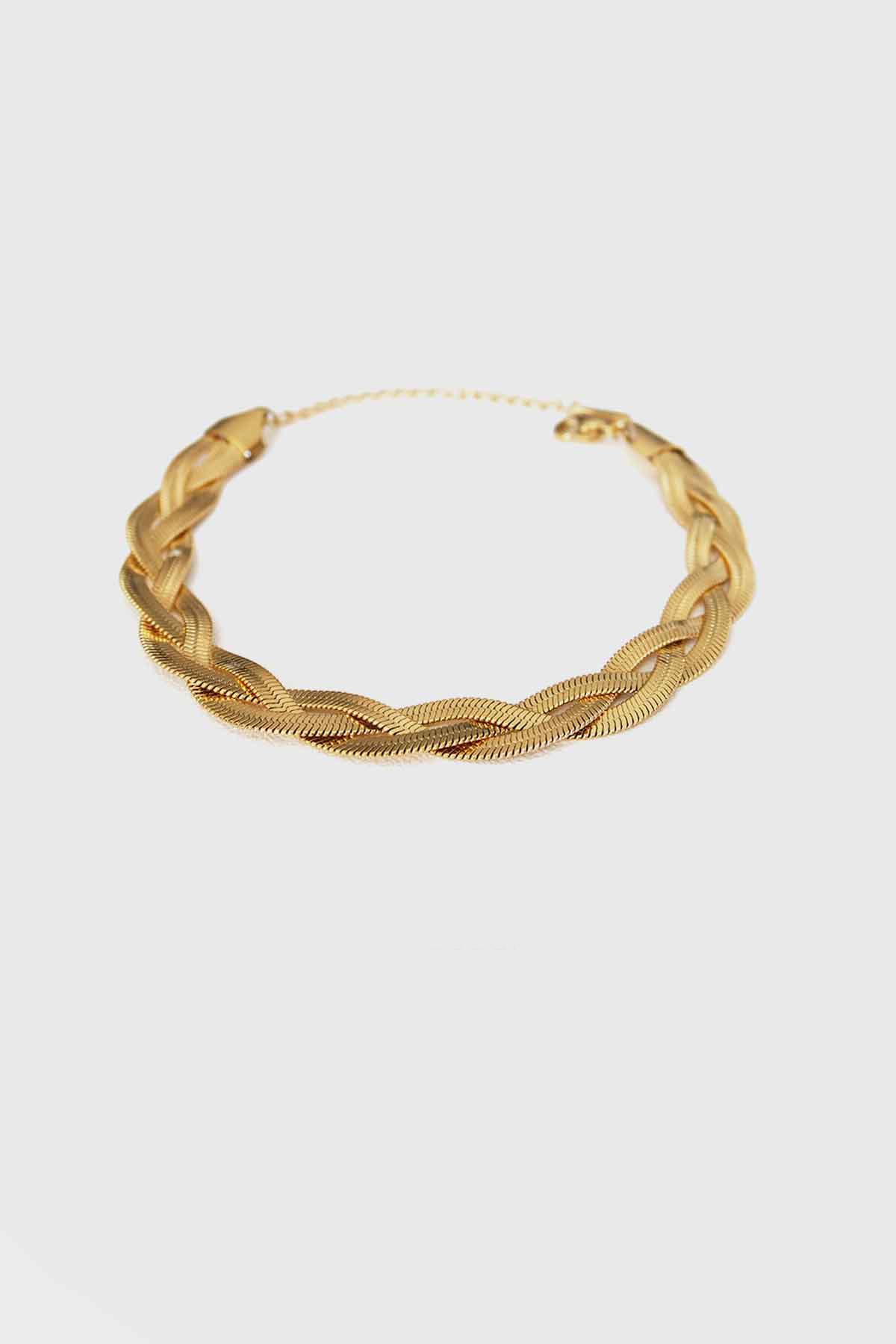 Niobi's Scream Bracelet Gold, Stainless steel - Feraye