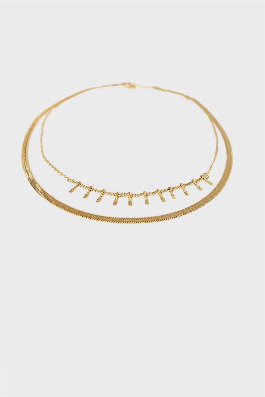 Queen Sibylia Necklace Gold, Stainless steel - Feraye