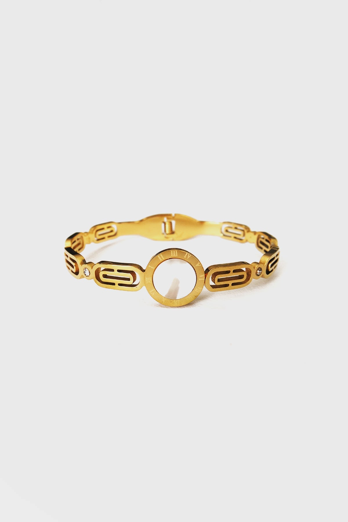 Roman Dignity Bracelet Gold, Stainless steel - Feraye