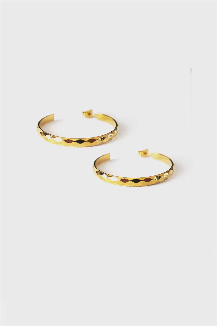 The Tail of Leila Earrings Gold, Stainless steel - Feraye