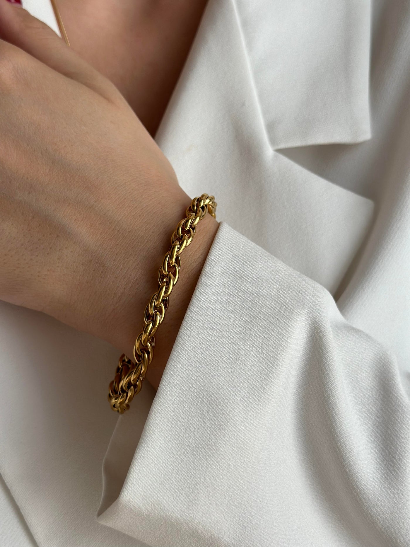 Zara Bracelet Gold, Stainless steel - Bracelets - Feraye