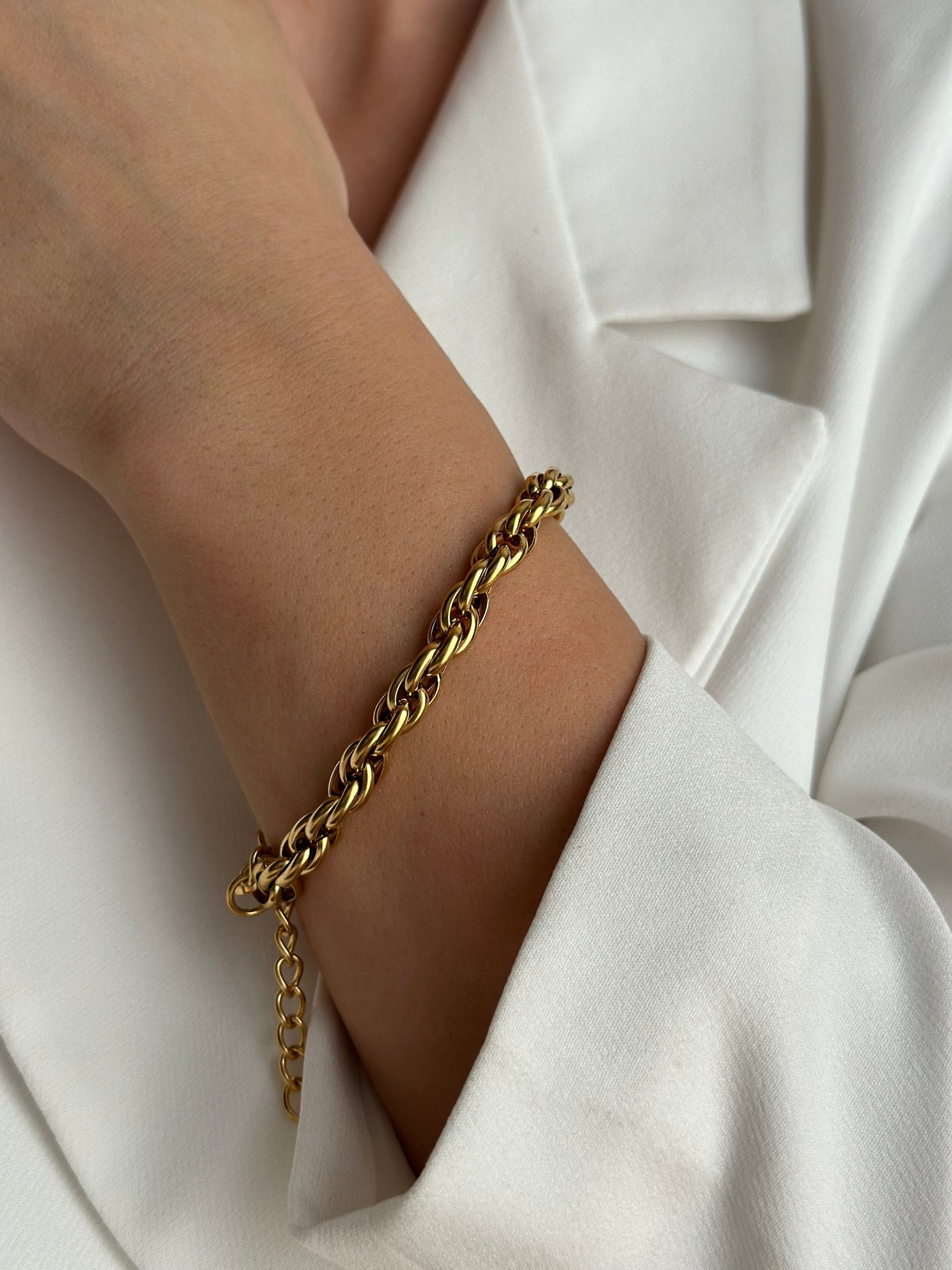 Zara Bracelet Gold, Stainless steel - Bracelets - Feraye